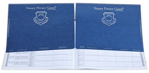 Notary Journal and Stamp — Nationwide — Notary Privacy Guards®