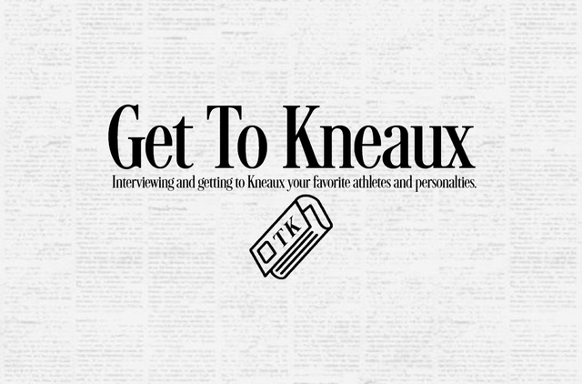 A white background with the words get to kneaux on it