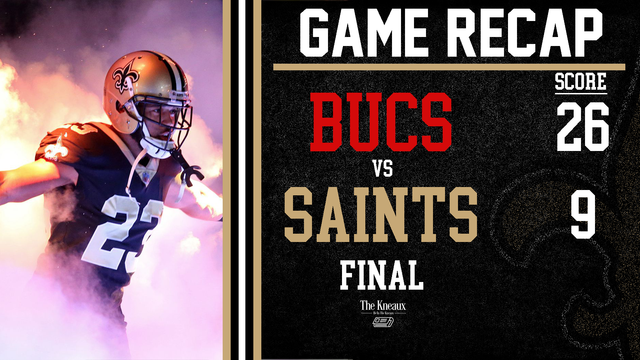 NFL Week 4 Game Recap: Tampa Bay Buccaneers 26, New Orleans Saints