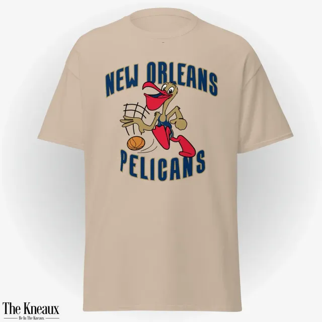 A t-shirt that says new orleans pelicans on it