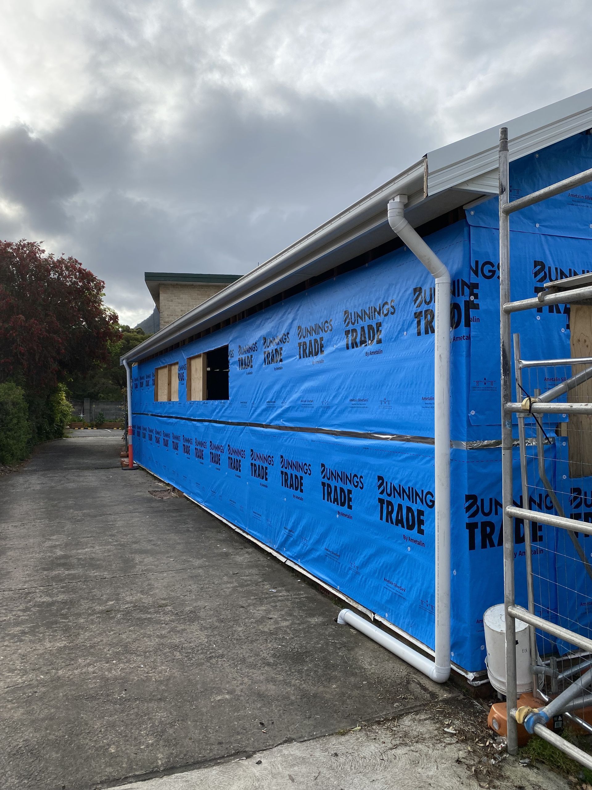 Wooden Deck With Glass Railing — Waratah Home Improvements in Coledale, NSW