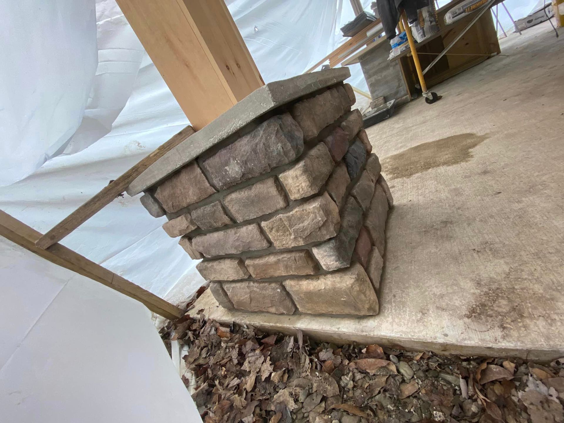 Stone Foundation — Silver Creek, NY — Little Diggs Construction, LLC