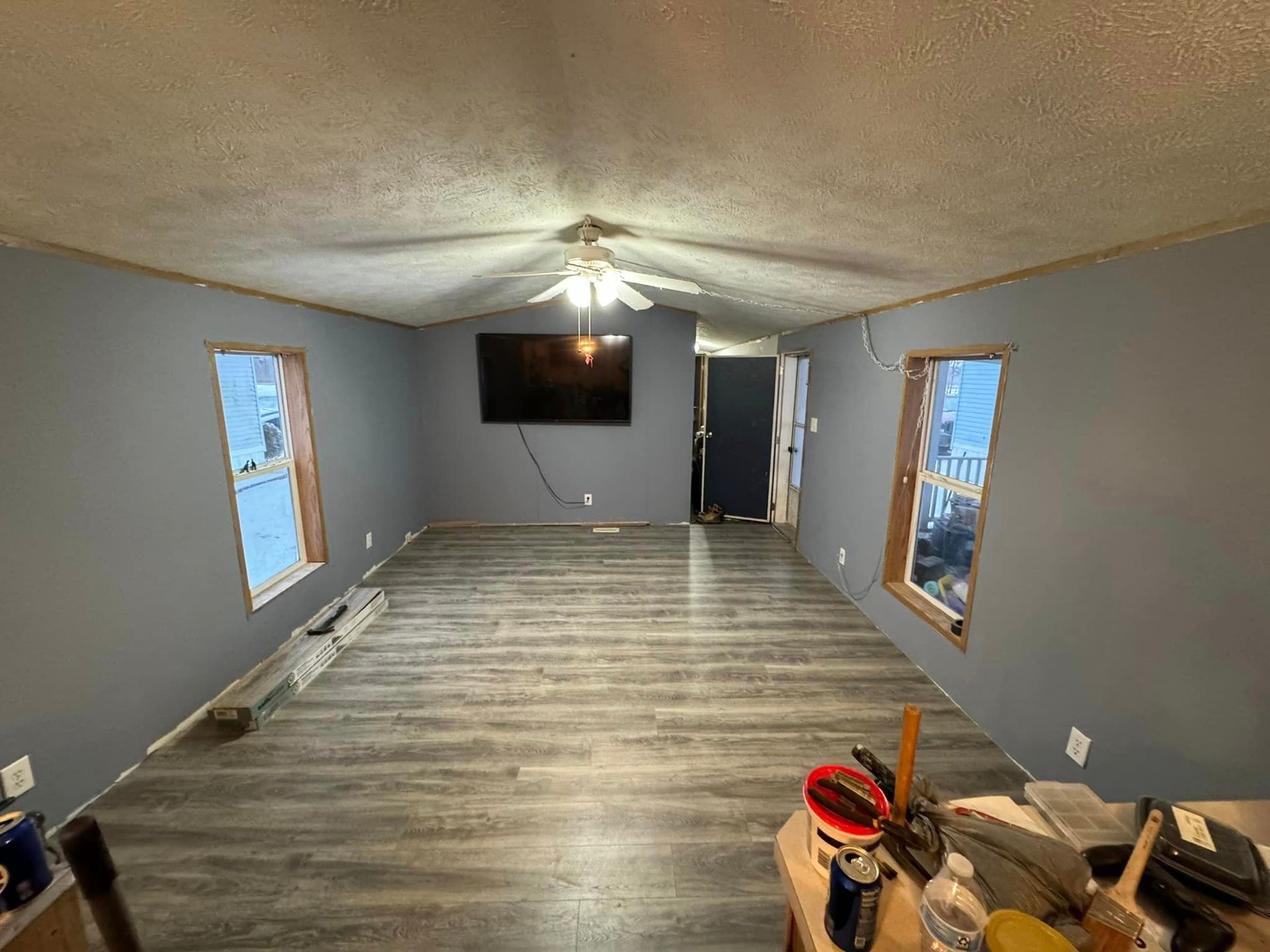Empty Room — Silver Creek, NY — Little Diggs Construction, LLC