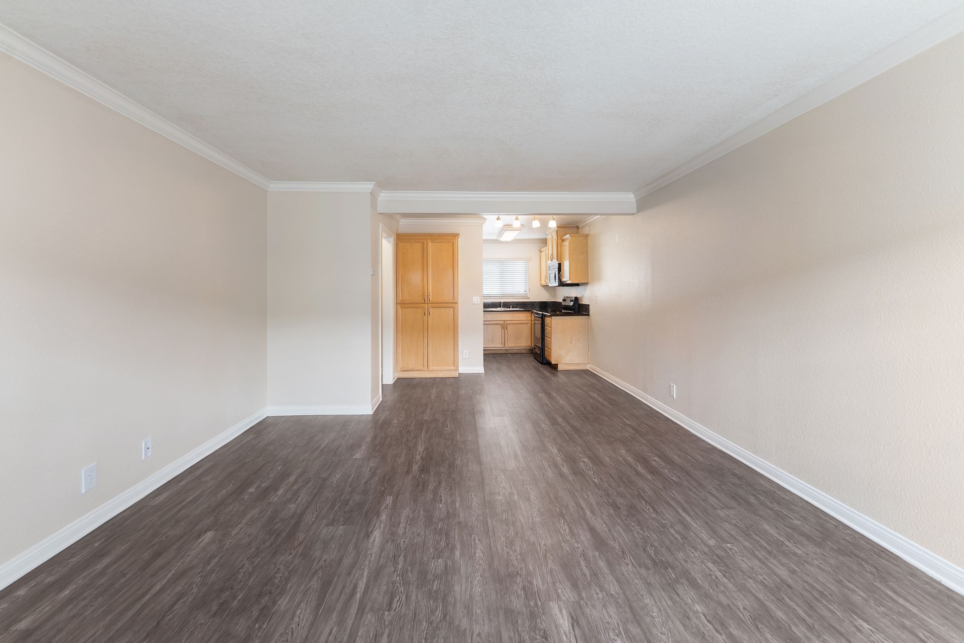 Cantabria interior living room facing the kitchen