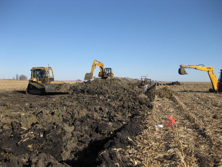 Agricultural Drainage — St. Lohrville, IA — Gemberling Excavating