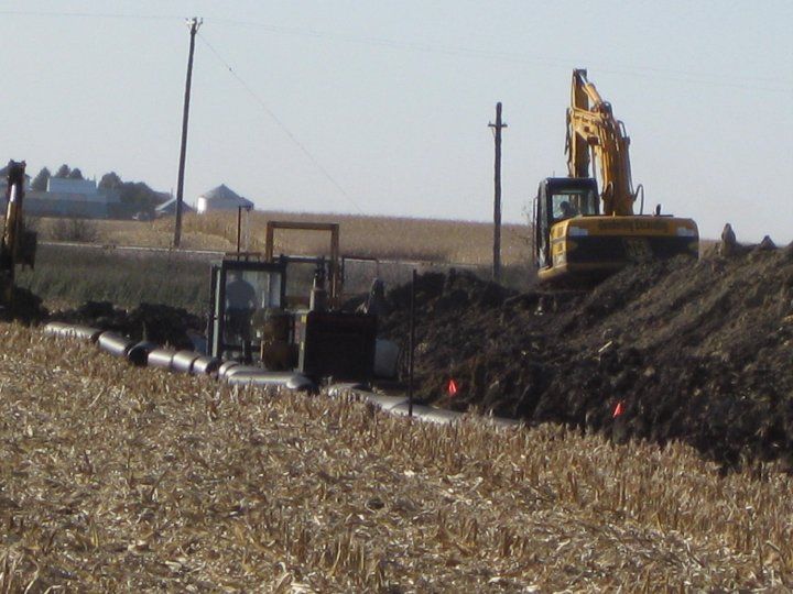 Farm Terracing — St. Lohrville, IA — Gemberling Excavating