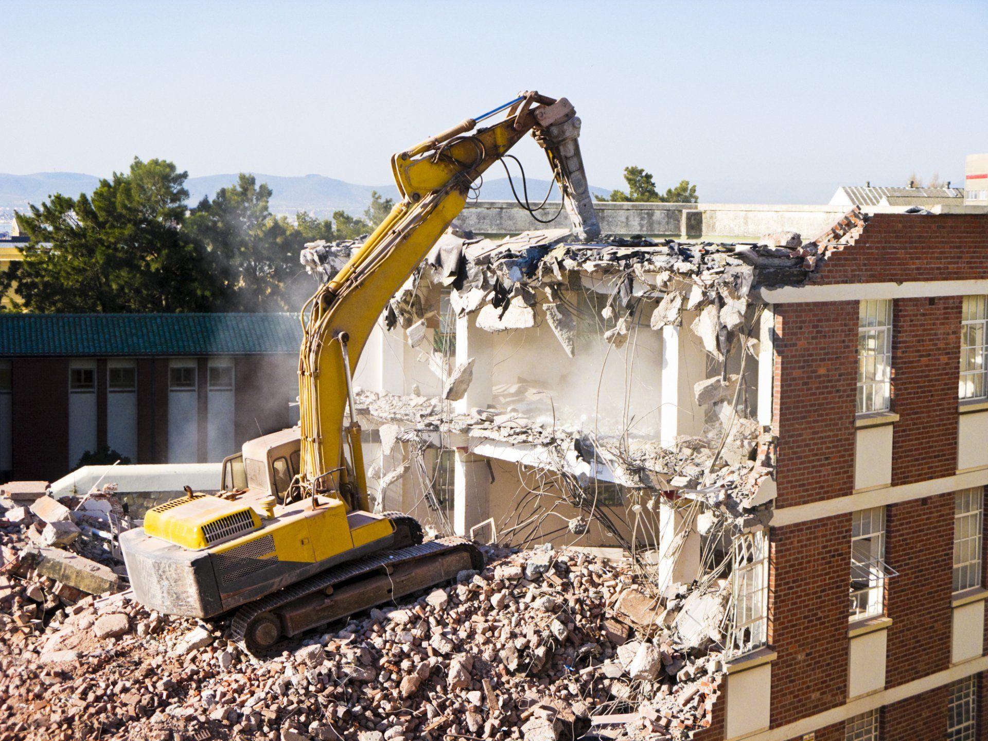 Building Demolition — St. Lohrville, IA — Gemberling Excavating