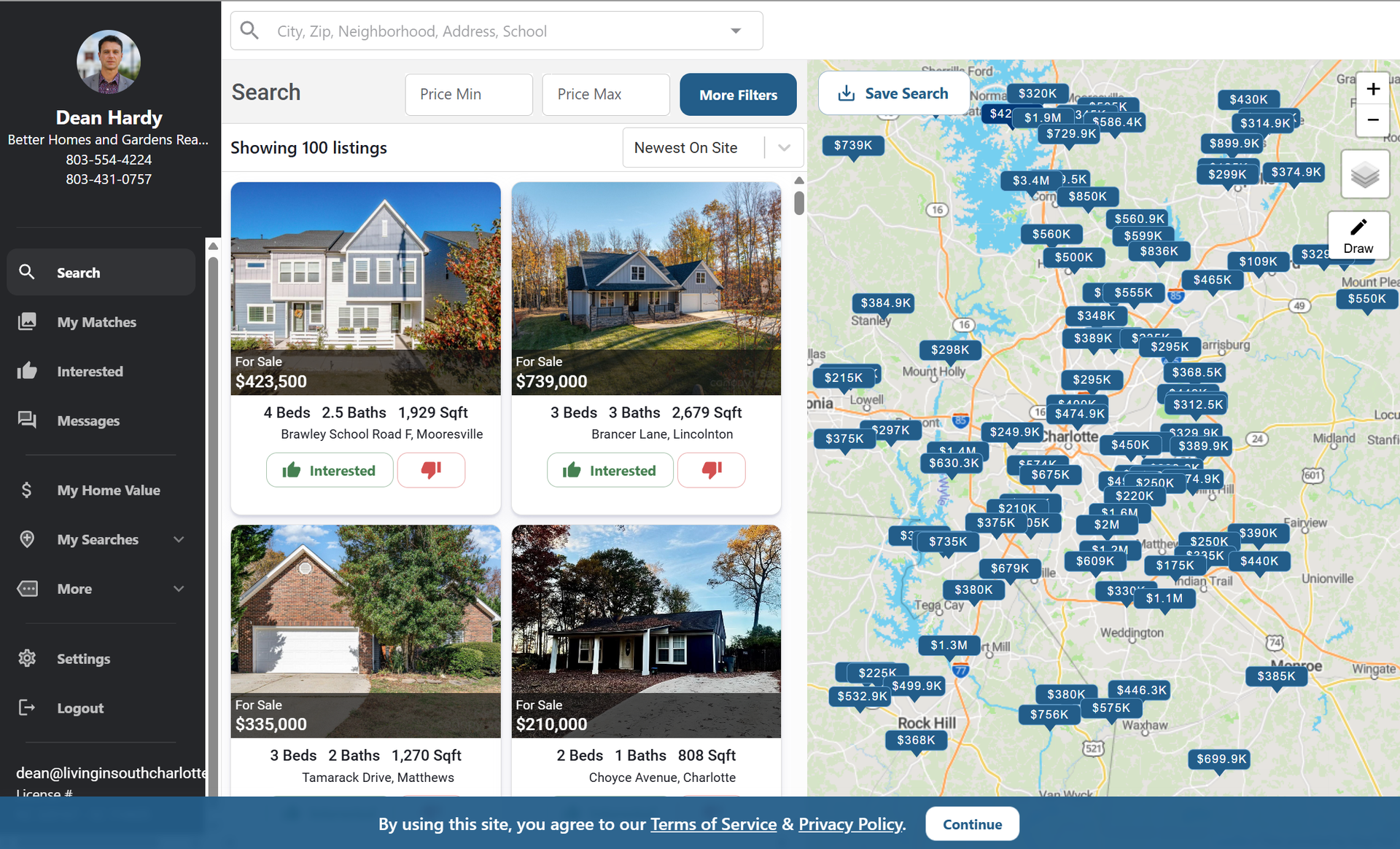 Dean Hardy Home Search