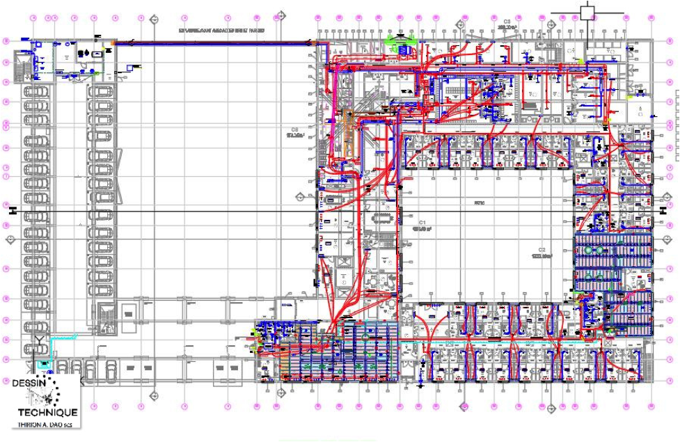 Etude réseaux des bâtiments LEBEST