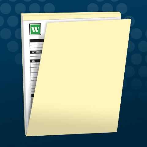 Numbered purchase order form printed by Valley Press for Las Vegas businesses.