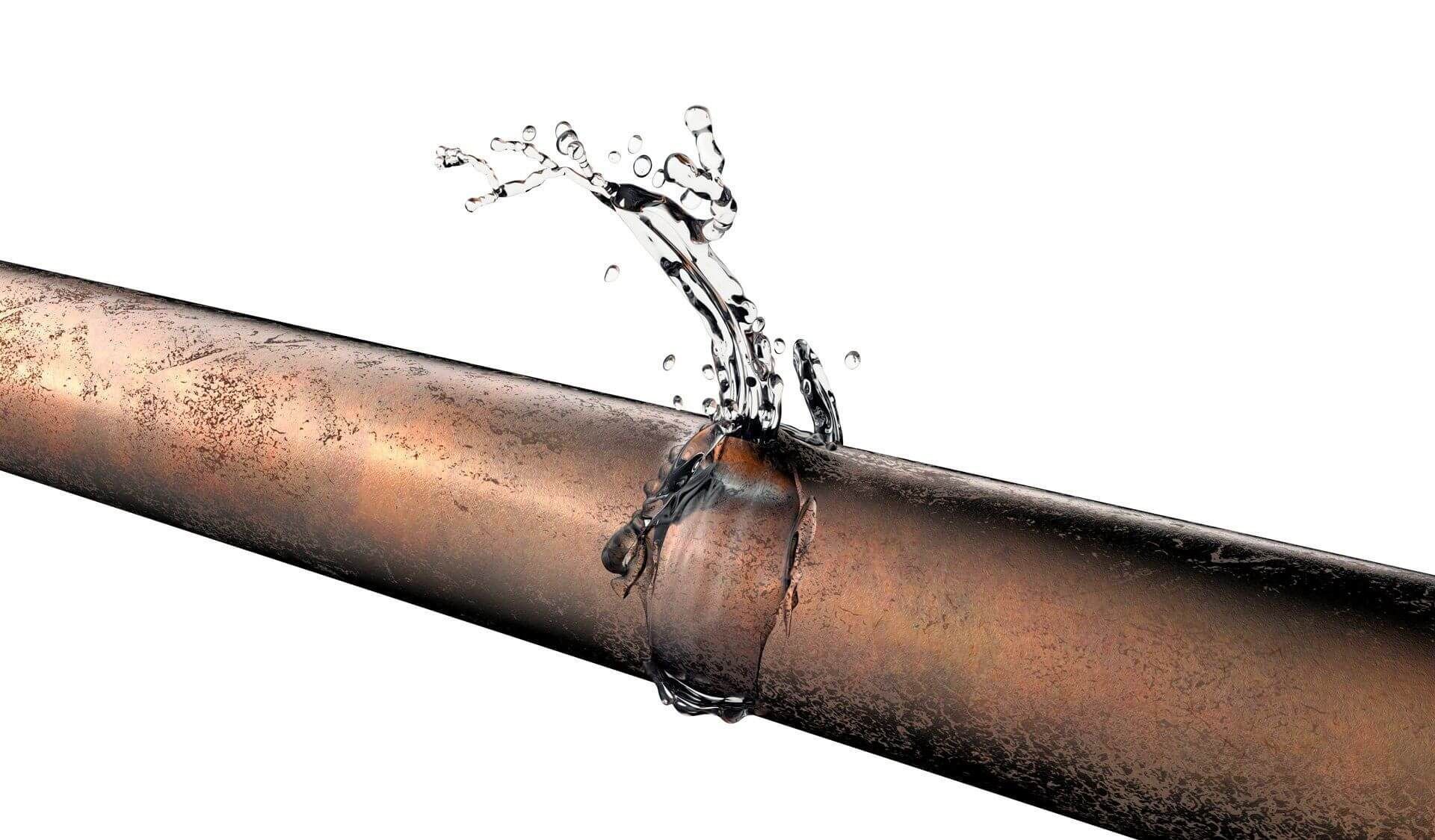 Residential pipe repair needed for a broken pipe in Schaumburg, IL