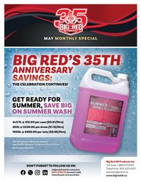 Big Red Oil Monthly Specials