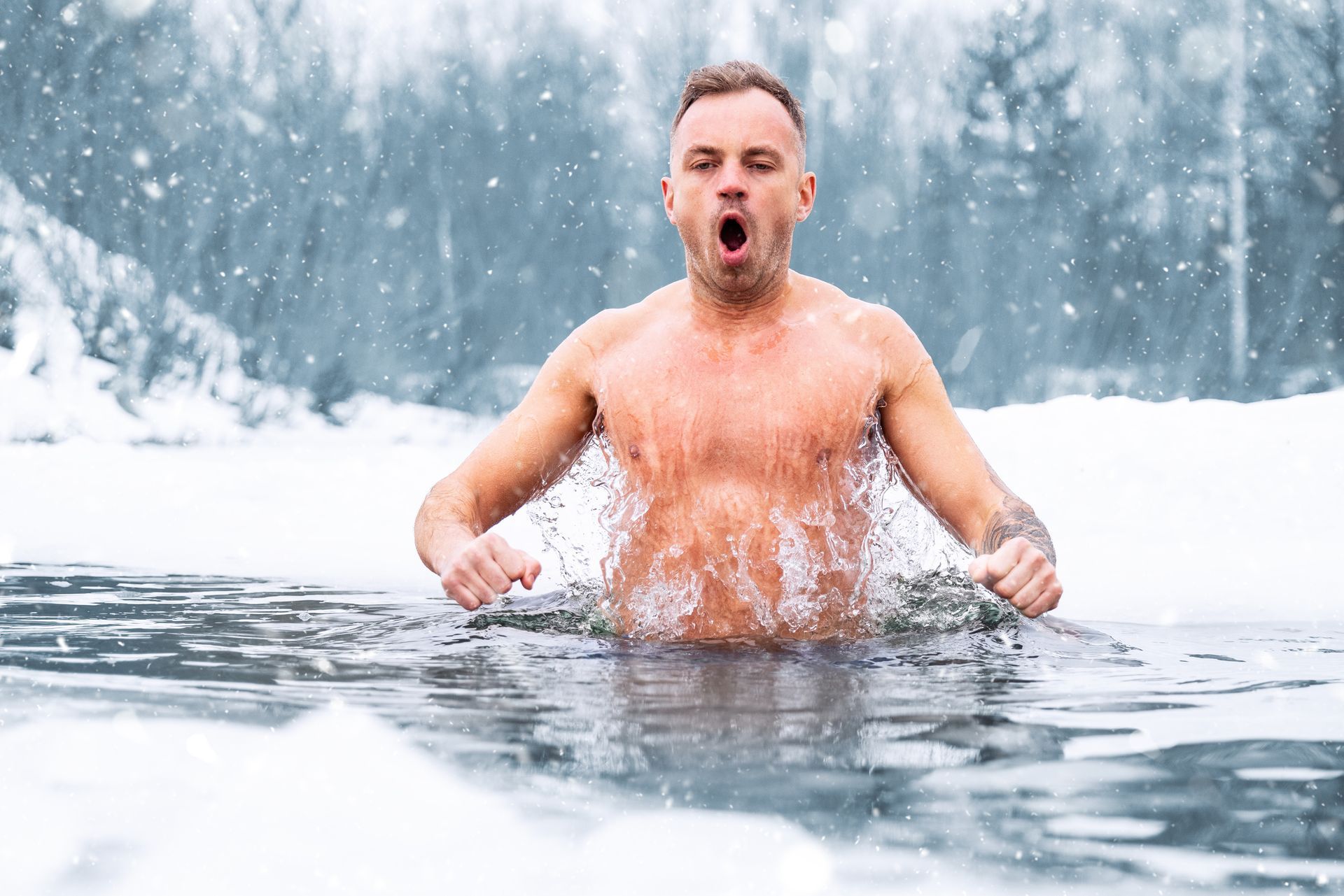 cold plunging