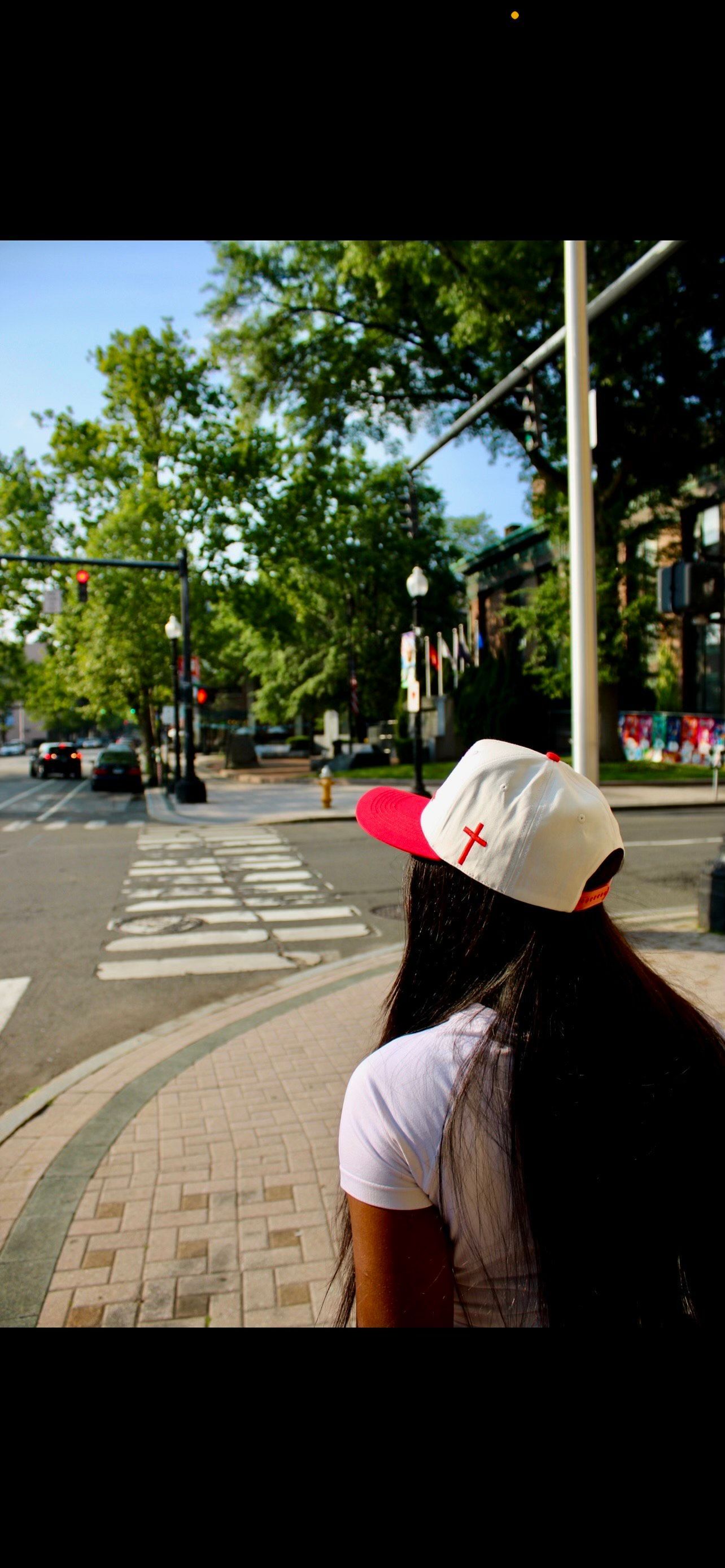 Number of Completion Hat White/Red/Black