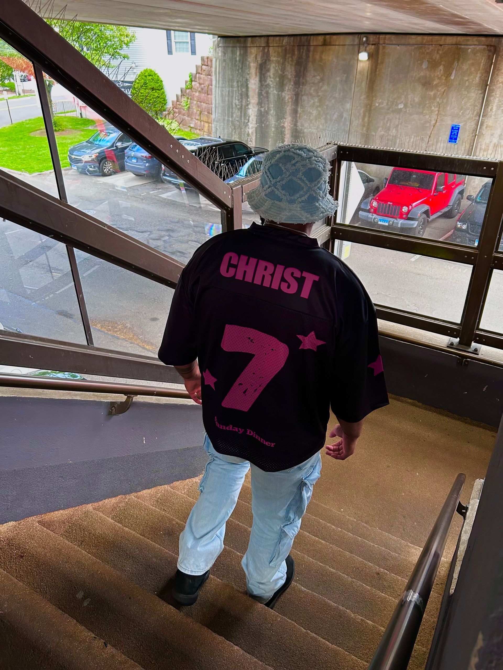 Jesus Jersey Hot Pink