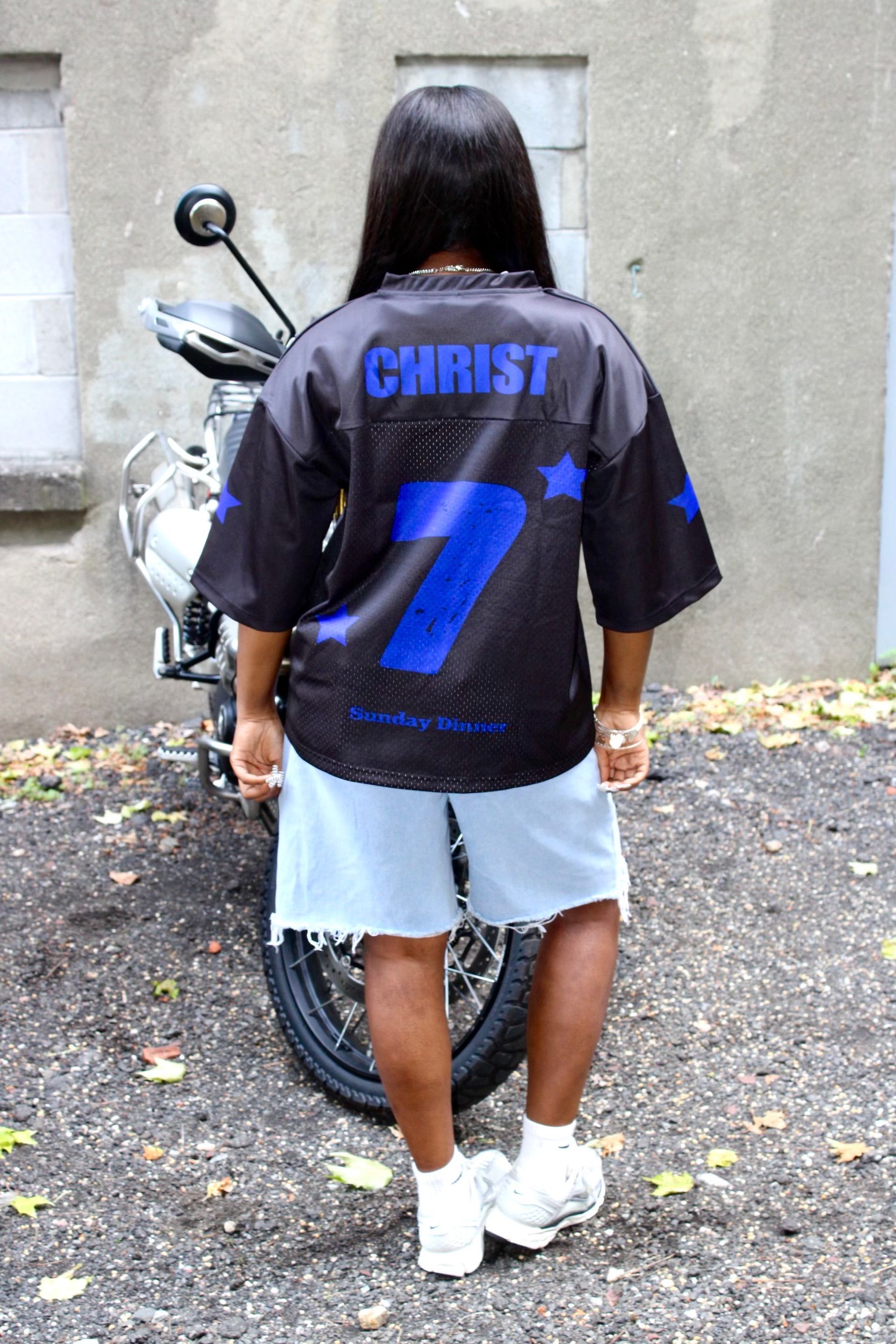 Jesus Jersey Royal Blue