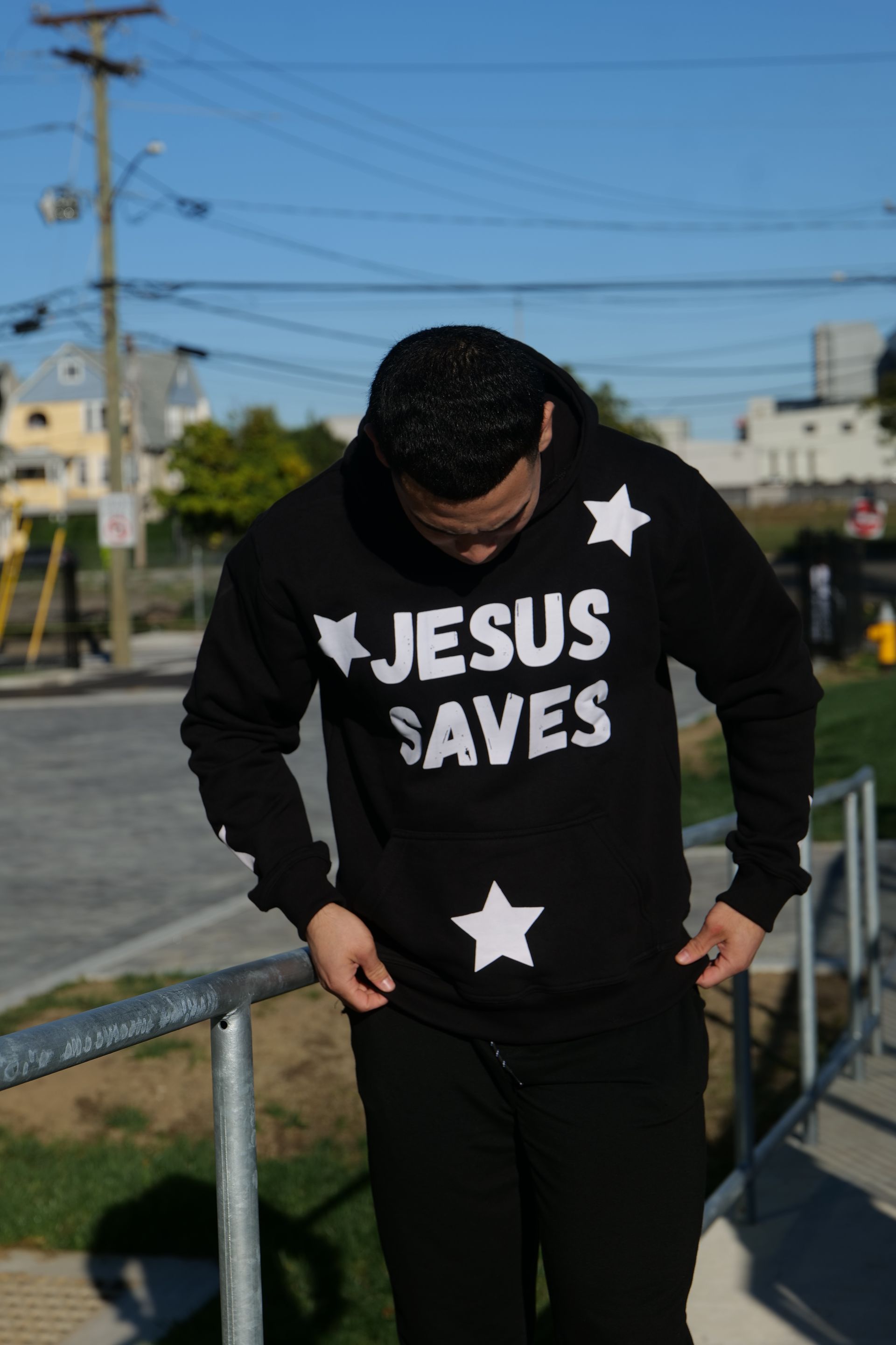 Jesus Saves Hoodie