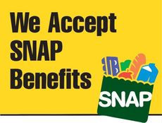 We accept SNAP foodstamp Benefits