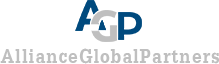 A logo for alliance global partners is shown on a white background.