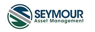 A logo for seymour asset management is shown on a white background.