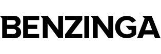 The word benzinga is written in black on a white background.