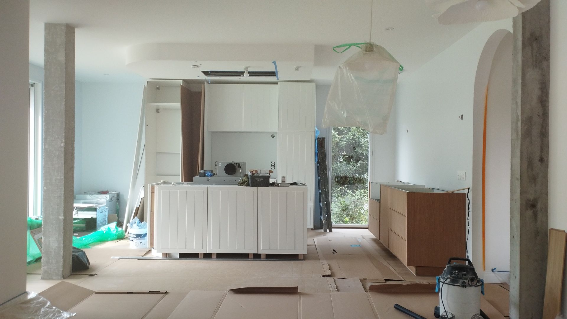 Pose cuisine Ikea et Leroy merlin