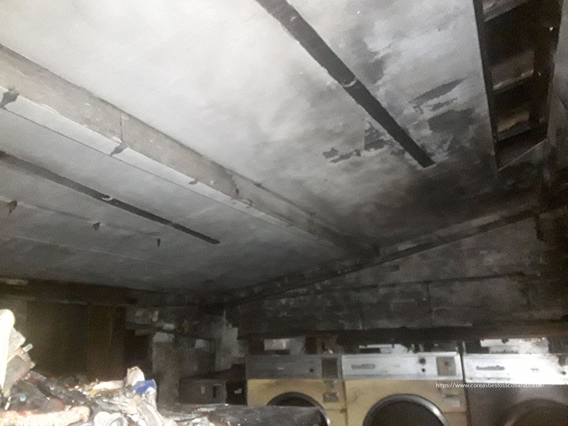 Asbestos survey in a basement by Core Asbestos Surveyors Edinburgh
