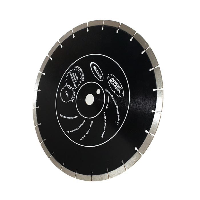 DISCO PARA CORTE DE CONCRETO MARCA MPOWER MODELO JB14PREMP