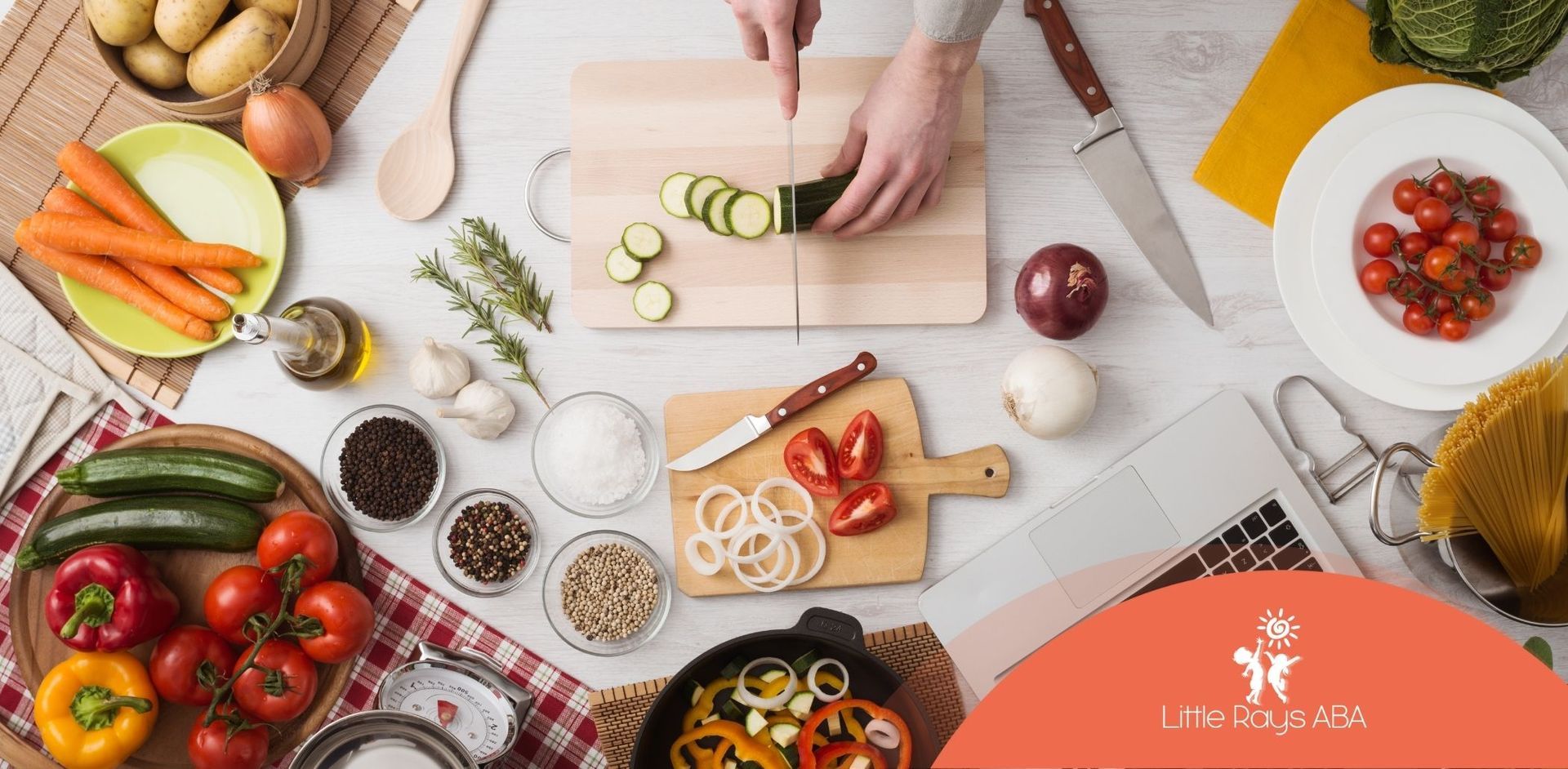 A person is cutting vegetables on a cutting board.