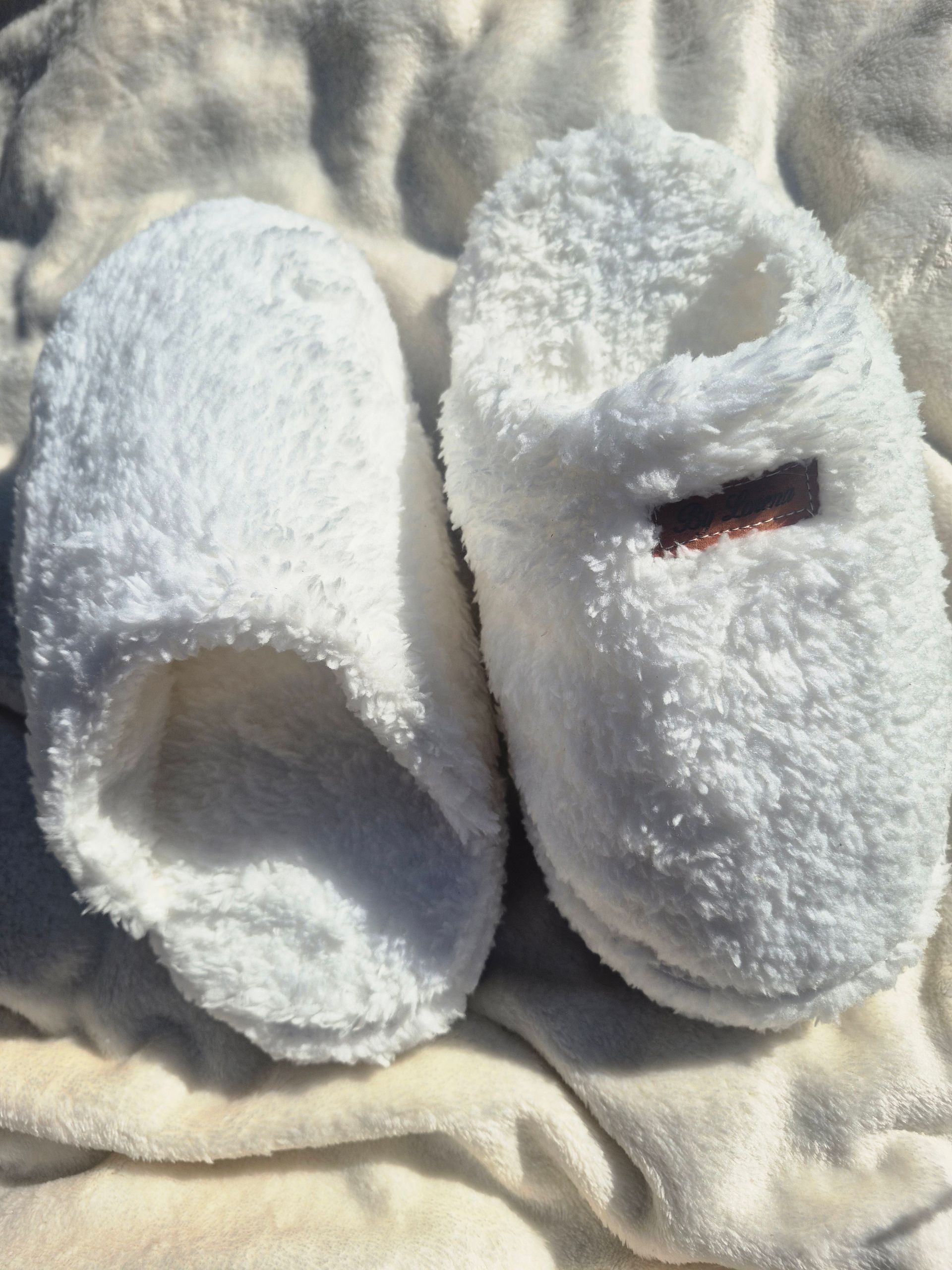 Pantuflas Blancas