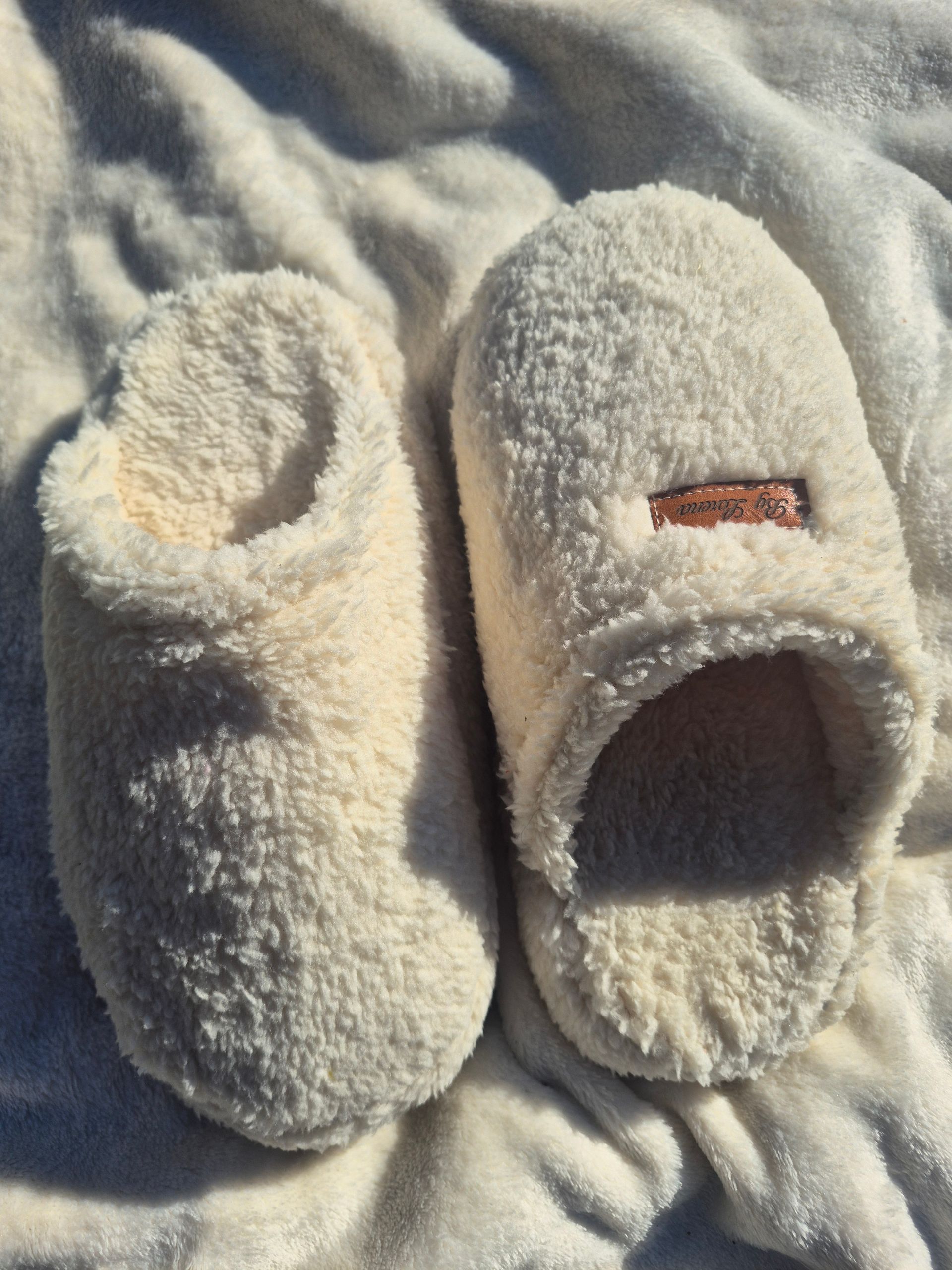 Pantuflas Beige