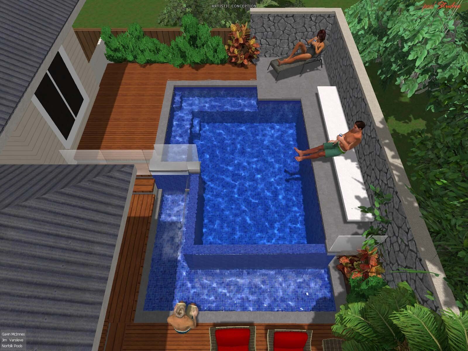 McInnes Pool Project Design — Brisbane, QLD — Elegance Pool Design