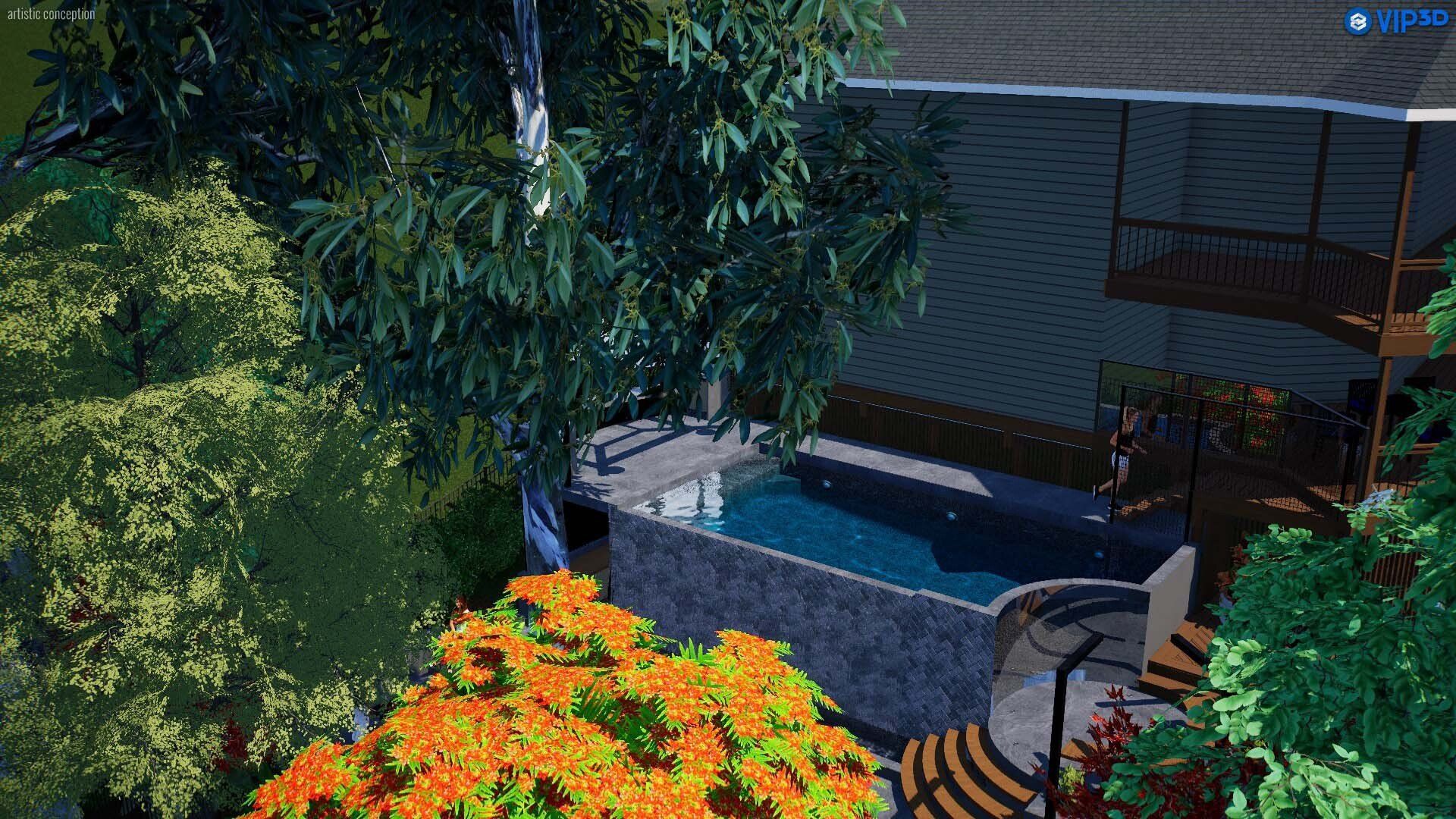 Pollard Pool Project — Brisbane, QLD — Elegance Pool Design