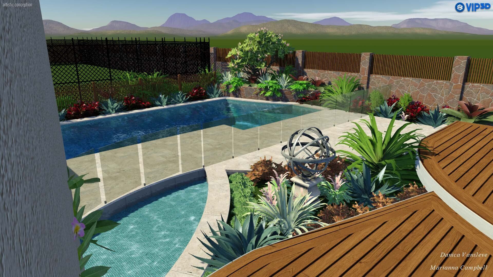 Campbell Marianna Pool Project — Brisbane, QLD — Elegance Pool Design