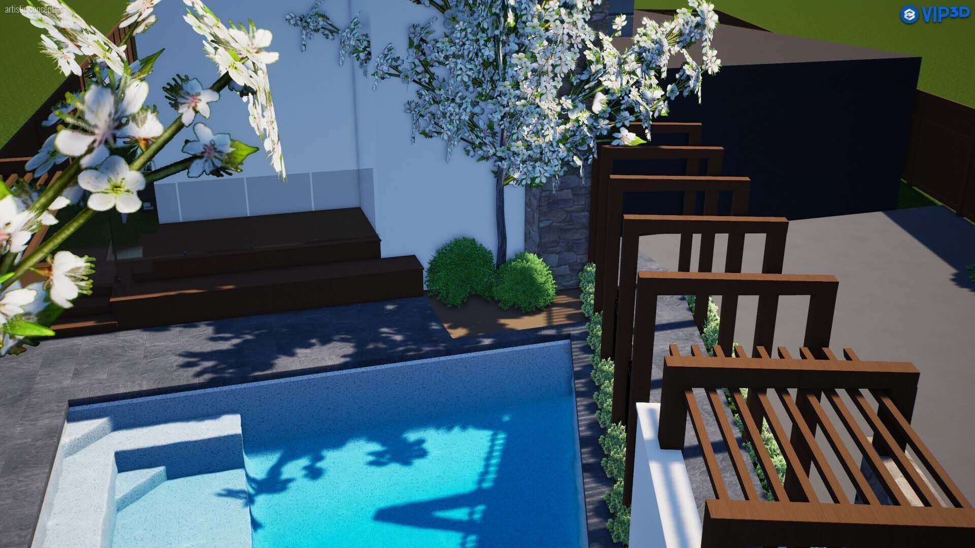 Crawford Pool Project — Brisbane, QLD — Elegance Pool Design