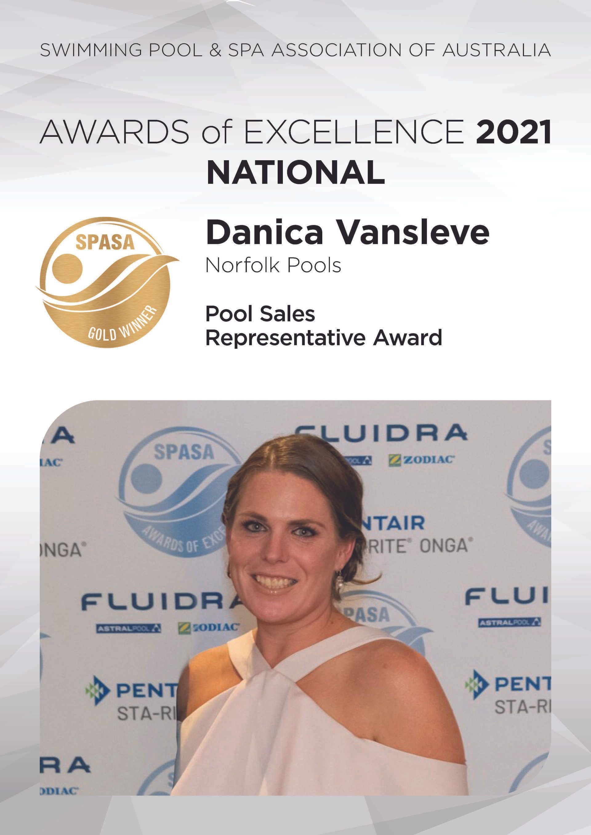 About Danica — Brisbane, QLD — Elegance Pool Design