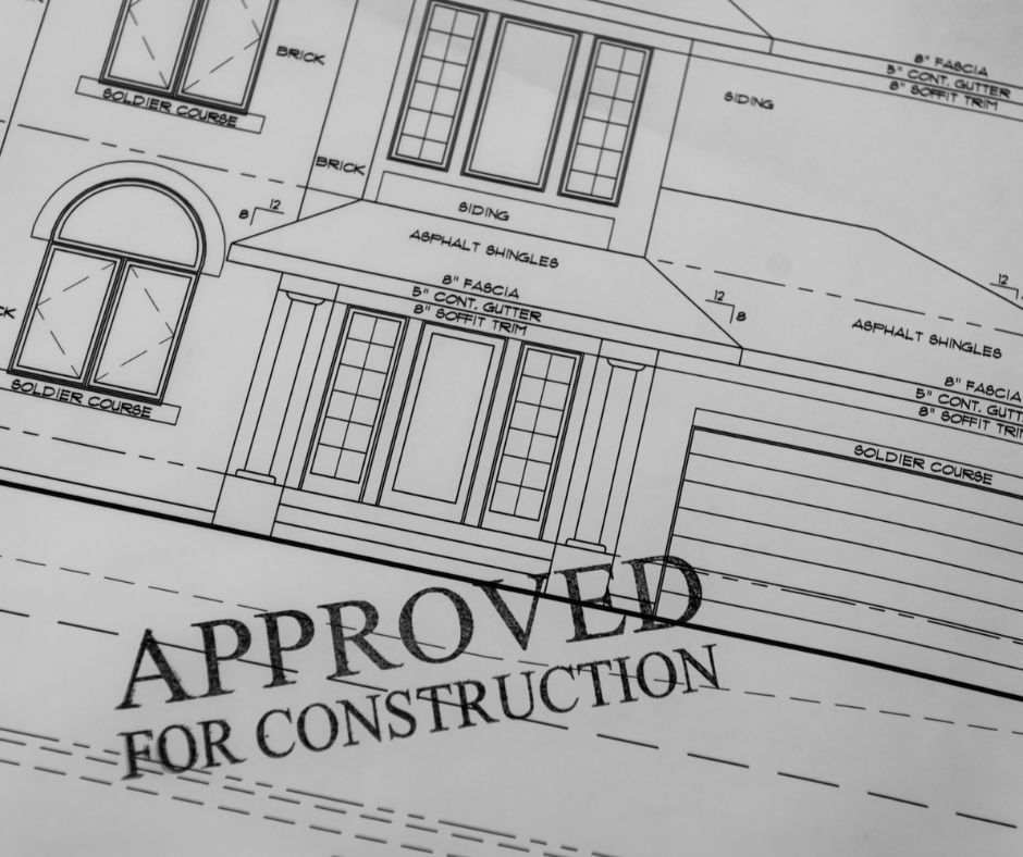 DA vs CDC house plan approved for construction.
