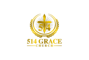 A gold cross with the number 514 on it
