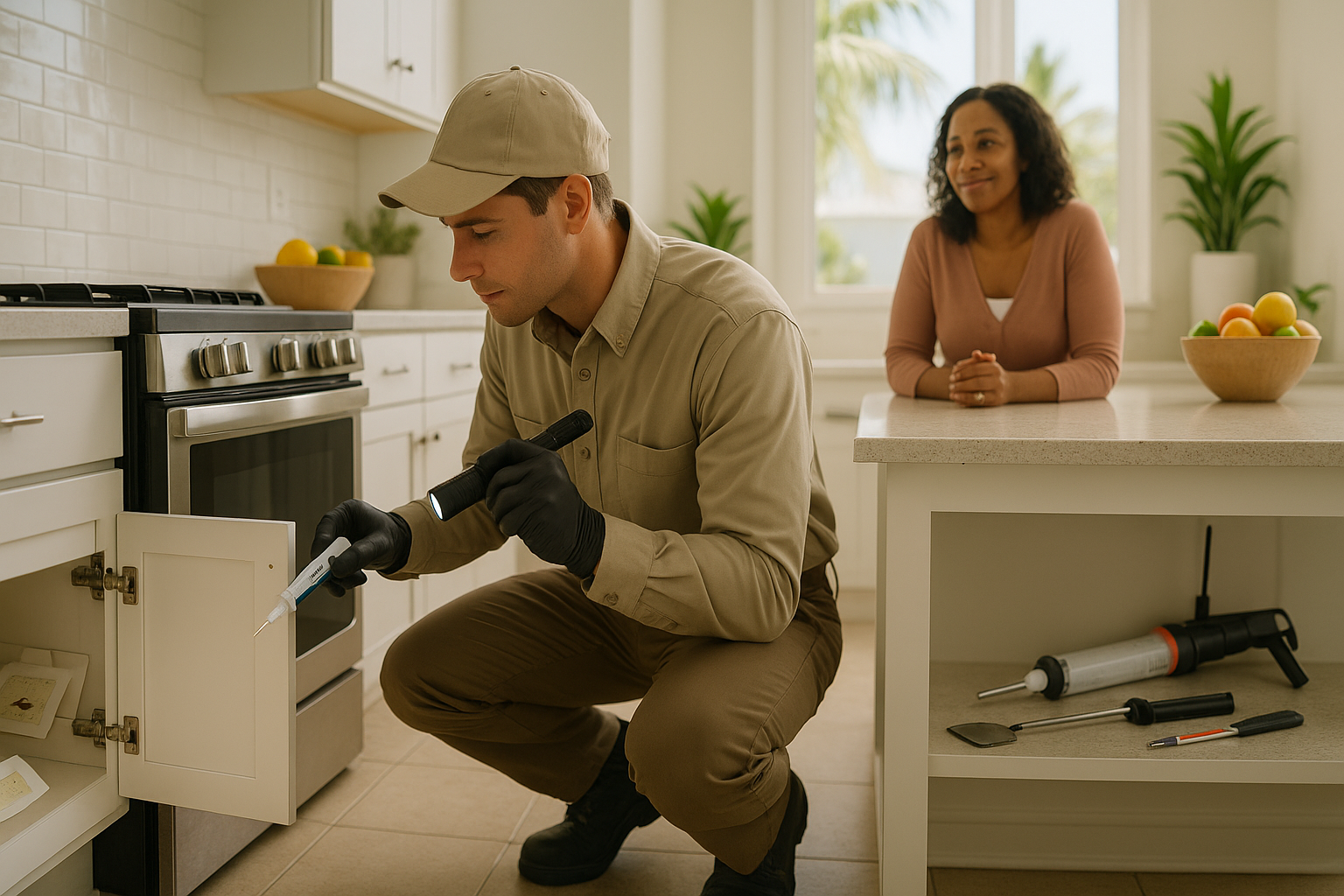 Effective Monday Plan for German Cockroach Control in Florida Kitchens
