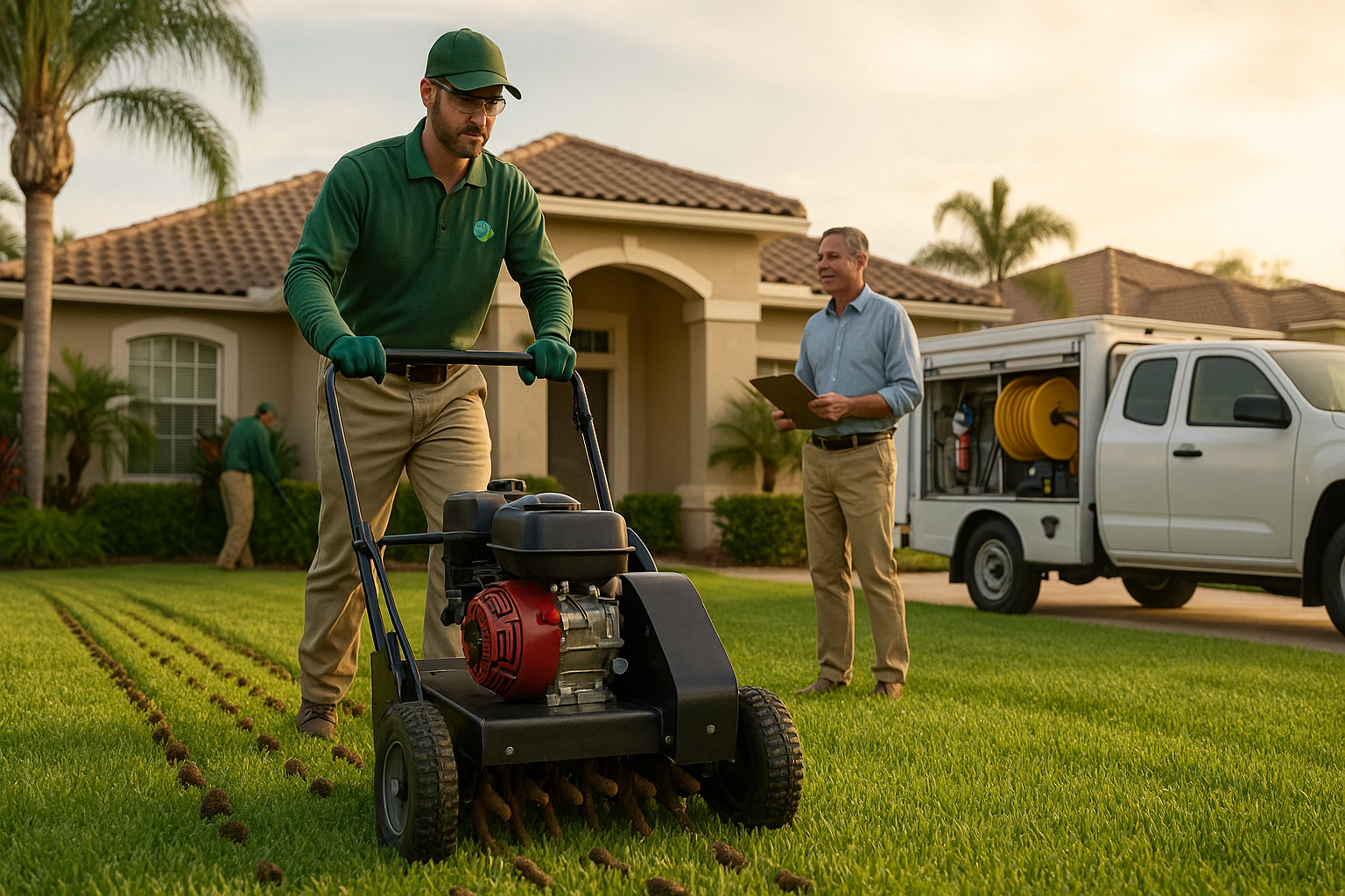 Lawn Aeration in Florida for Healthier Turf and Pest Prevention
