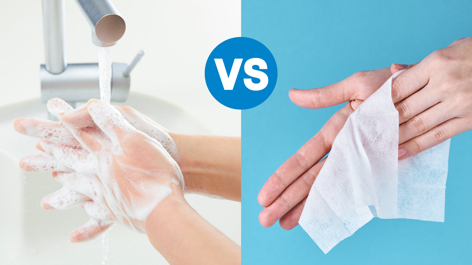 Cleaning hands vs sanitising hands
