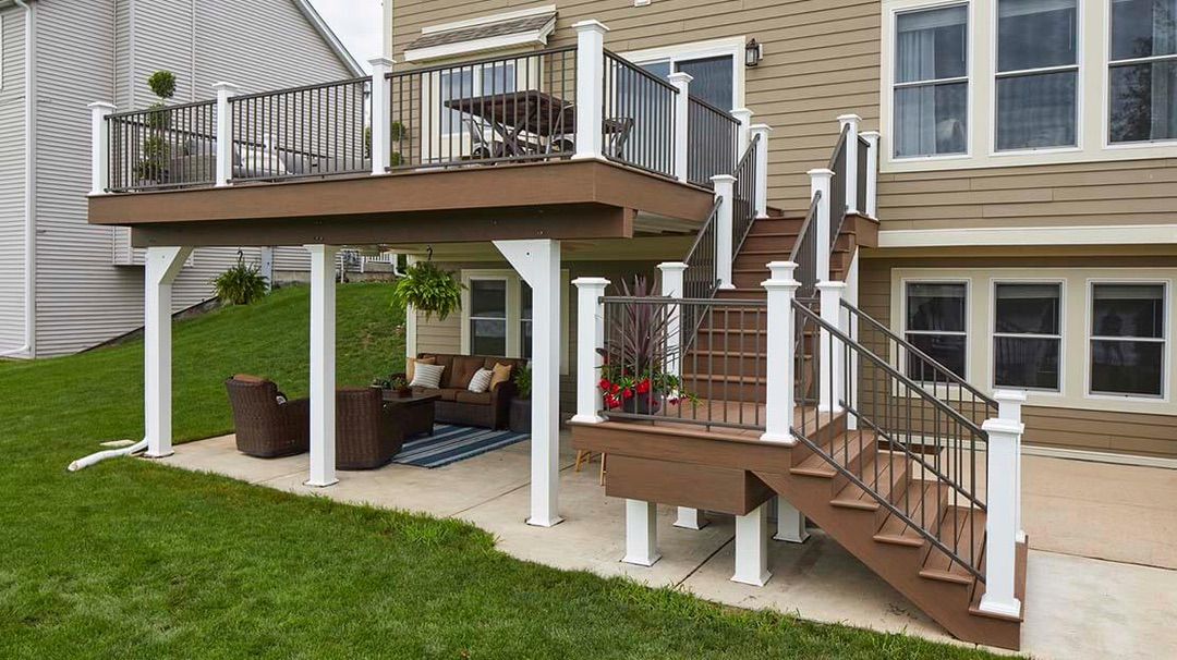 Composite Deck built in Maple Grove, MN - Pure Construction