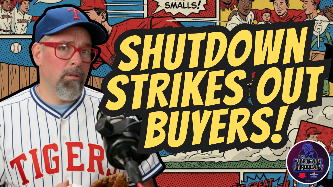 Man in baseball jersey, holding glove and ball, in front of comic book backdrop. Text: 
