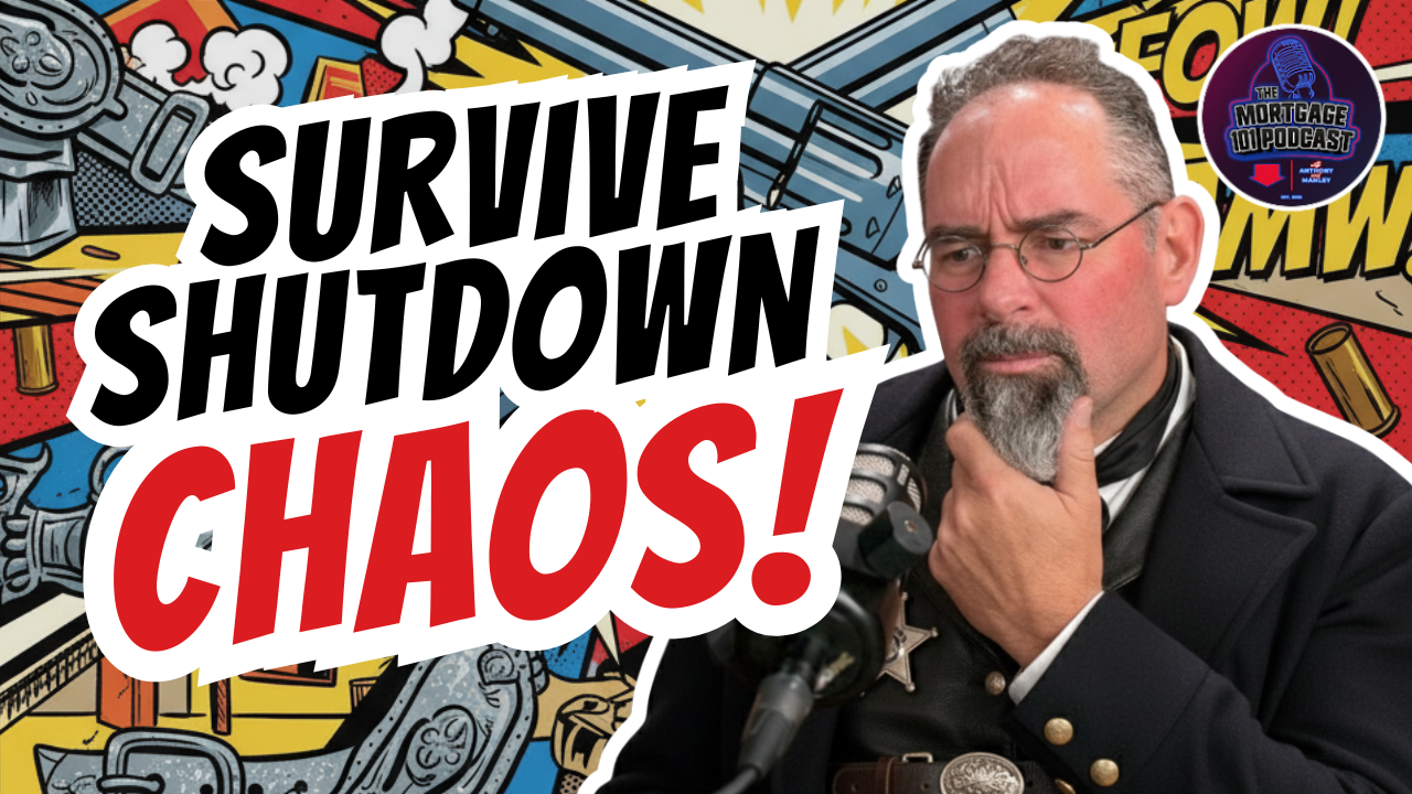 Man in vintage clothing with stressed expression, 