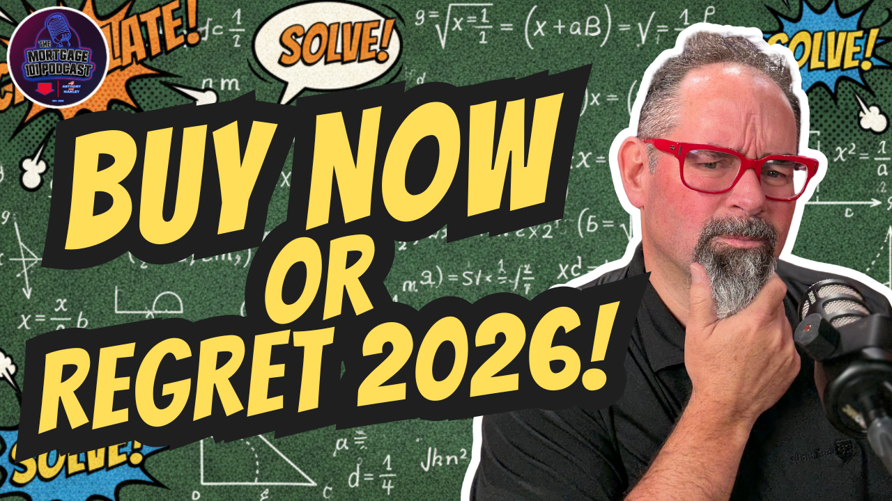 Man in red glasses pondering, with 