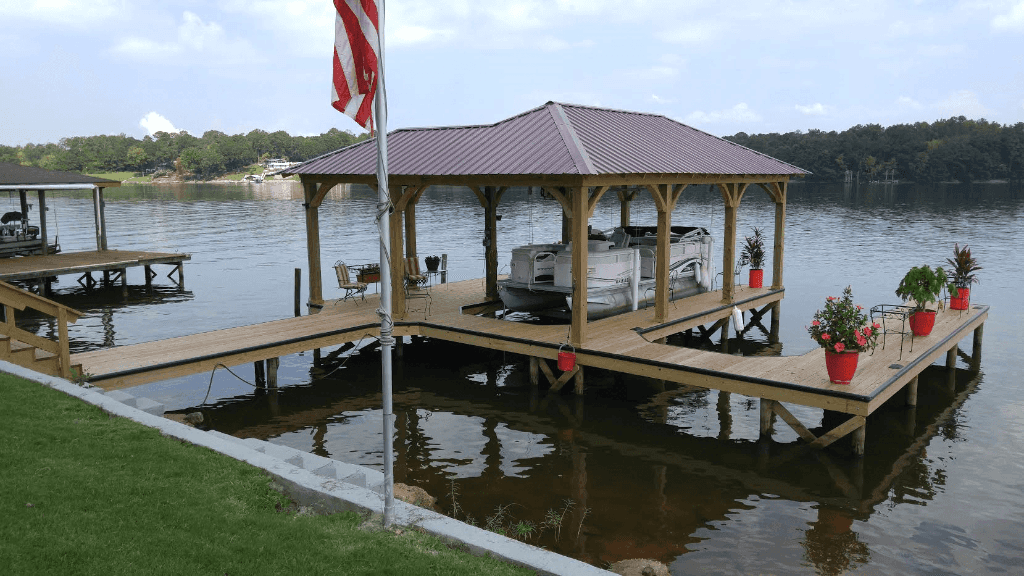 Custom Boat Docks Created for Jefferson County, AL Custom Docks