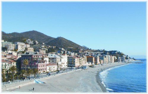 Vista della spiaggia Vista della spiaggia