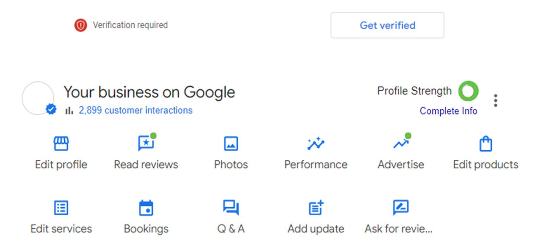 Google Business Profile Verification