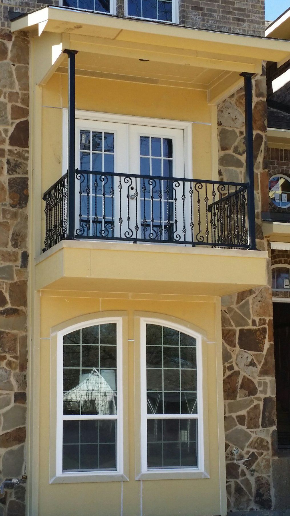 Client Balcony Fence - Dallas, TX - James Earl Jones LLC