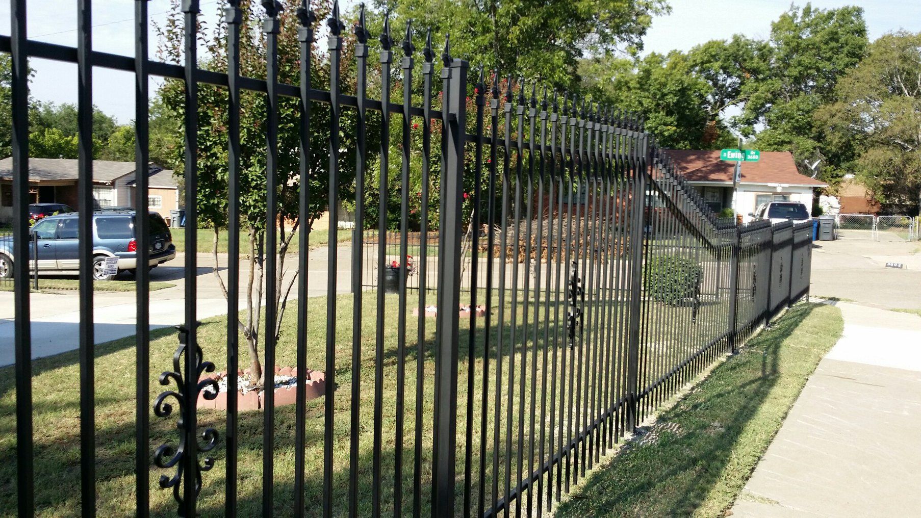 Iron Fence - Dallas, TX - James Earl Jones LLC